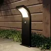 Image de Arcchio, borne lumineuse LED Advik, 60 cm, anthracite, détecteur, IP54
