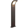 Image de Arcchio LED Luminaire extérieur Advik (Moderne) en Noir Aluminium (1 lampe,à), Borne lumineuse luminaire pour socle