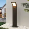 Image de Arcchio, borne lumineuse LED Advik, 100 cm, anthracite, détecteur, IP54