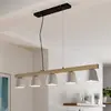 Image de Lucande Suspension Kalinda, gris, béton, 110,5 cm de long, E14