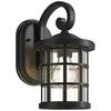 Image de Lindby Applique Exterieur Ankea à intensité variable (Antique, Classic) en Noir (1 lampe,à E27) Murale Luminaire Lampe Jardin Eclairage
