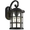 Image de Lindby Applique Exterieur Ankea à intensité variable (Antique, Classic) en Noir (1 lampe,à E27) Murale Luminaire Lampe Jardin Eclairage