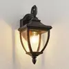 Image de Lindby Applique d'extérieur Cerys, noir, plastique, hauteur 37 cm