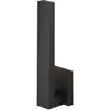 Image de Lindby LED Applique Exterieur Isadore (Moderne) en Noir Aluminium (1 lampe,à), Murale Luminaire Lampe Jardin Eclairage d’exterieur