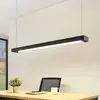 Image de Arcchio Suspension LED Cuna, noir, 122cm, métal