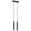 Image de Arcchio LED Suspension Franka (Moderne) en Noir Aluminium e. a. pour Salon & Salle à manger (à 2 lampes,), lampe plafonnier suspension