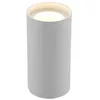 Image de Arcchio LED Éclairage de magasin Thabo à intensité variable (Moderne) en Blanc Aluminium e. a. pour Couloir (1 lampe,à), Luminaire luminaire saillie