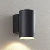Image de Lucande applique d'extérieur Thomke, à 1 lampe, anthracite Alu