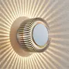 Image de Applique d'extérieur LED Lucande Keany, métal, Ø 16 cm, IP54