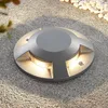 Image de LED Luminaire extérieur Jeffrey (Moderne) en Gris Aluminium (1 lampe,à), Projecteur d’extérieur spot luminaire pour le jardin la terrasse balcon & maison