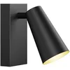 Image de Lucande Spot Angelina à intensité variable (Scandinave) en Noir Métal e. a. pour Chambre coucher (1 lampe,à GU10), Lampe encastrable plafonnier applique