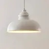 Image de Suspension Lindby Cliona, blanc, métal, Ø 31 cm, E27
