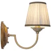 Image de Lindby Applique Murale Tissu Lumiel à intensité variable (Traditionnel) en Bronze Textile e. a. pour Salon & Salle manger (1 lampe,à E14), Lampe Eclairage Luminaire Mural