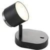 Image de Lindby LED Plafonnier Marrie (Moderne) en Noir Aluminium e. a. pour Salon & Salle à manger (1 lampe,à), Luminaire Lampe Plafond Eclerage Eclairage Interieur
