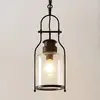Image de Lindby, suspension Rozalie, noir, métal, lanterne, 21 cm