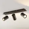 Image de Spot pour plafond Joffrey de Lindby, 49 cm, noir, à 3 lampes, GU10