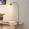 Image de Lindby, lampe à pince LED Hanilo, hauteur 80 cm, nickel, métal
