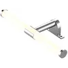 Image de Lindby LED Applique Murale Naili (Moderne) en Argent e. a. pour Salle de bain (1 lampe,à), Luminaire salle Lampe WC