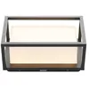 Image de Lucande LED Applique Exterieur Ilirian (Moderne) en Noir Aluminium (1 lampe,à), Murale Luminaire Lampe Jardin Eclairage d’exterieur