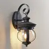 Image de Applique d'extérieur Lindby Farley, 40 cm, gris foncé, IP44, E27