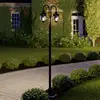 Image de Lindby luminaire d'extérieur Farley, 215 cm, à 2 lampes, IP44, E27