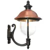 Image de Lindby Applique Exterieur Clint à intensité variable (Antique, Classic) en Cuivre Aluminium (1 lampe,à E27) Murale Luminaire Lampe Jardin Eclairage