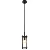 Image de Lucande Luminaire extérieur Brienne à intensité variable (Moderne) en Gris Aluminium (1 lampe,à E27), Suspension