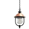 Image de Lindby Luminaire extérieur Clint à intensité variable (Antique, Classic) en Cuivre Aluminium (1 lampe,à E27) Suspension