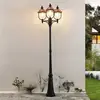 Image de Lindby luminaire d'extérieur Clint, 225cm, 3 lampes, résistant à l'eau de mer,