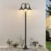 Image de Lindby lampadaire d'extérieur Edric, hauteur 215 cm, anthracite, aluminium