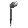 Image de Lindby Luminaire extérieur Margrit (Moderne) en Noir Inox (1 lampe,à GU10), Lampe sur piquet
