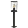 Image de Lindby Luminaire extérieur Yonan à intensité variable (Moderne) en Noir Inox (1 lampe,à E27), borne eclairage exterieur lumineuse luminaire