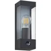 Image de Lindby Applique extérieure Tilian à intensité variable (Moderne) en Gris Inox (1 lampe,à E27), pour mur extérieur/façade de maison terrasse und balcon