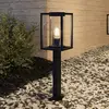 Image de Lucande Borne lumineuse Ferda, 60 cm, anthracite, IP44