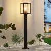 Image de Lucande Borne lumineuse Ferda, 100 cm, détecteur, anthracite, IP44