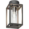 Image de Lucande Plafonnier Ferda à intensité variable (Moderne) en Noir Aluminium (1 lampe,à E27), saillie plafonnier lampe