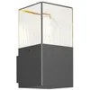 Image de Lucande Applique Exterieur Keke à intensité variable (Moderne) en Noir Aluminium (1 lampe,à E27), Murale Luminaire Lampe Jardin Eclairage