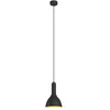 Image de Arcchio Suspension Cosmina à intensité variable (Moderne) en Noir Métal e. a. pour Cuisine (1 lampe,à E27), Luminaire Lampe Plafond Plafonnier Suspendue