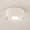 Image de Plafonnier LED Arcchio Rotari, blanc, métal, Ø 12 cm