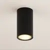 Image de Arcchio Downlight Olivir, noir, métal, Ø 6cm, GU10, IP44