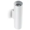 Image de Arcchio Applique Murale Brinja à intensité variable (Moderne) en Blanc Aluminium e. a. pour Couloir (à 2 lampes, GU10) Lampe Eclairage Luminaire Mural