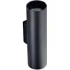 Image de Arcchio Applique Murale Brinja à intensité variable (Moderne) en Noir Aluminium e. a. pour Couloir (à 2 lampes, GU10) Lampe Eclairage Luminaire Mural