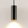 Image de Arcchio suspension Ejona, hauteur 15 cm, noir, métal