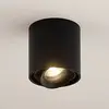 Image de Arcchio Downlight Walza, noir, métal, Ø 9,3cm, GU10