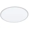 Image de Lindby LED Plafonnier Narima (Moderne) en Gris e. a. pour Cuisine (1 lampe,à), Eclairage Lampe Luminaire Plafond Eclerage Interieur