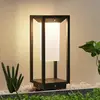 Image de Lucande, lampe solaire à LED pour plinthe Eliel, 34 cm, anthracite, IP54