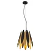 Image de Lucande Suspension Lounit à intensité variable (Moderne) en Noir Métal e. a. pour Salon & Salle manger (1 lampe,à E27), design suspension lampe plafonnier