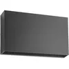 Image de Lindby LED Applique Exterieur Jarte (Moderne) en Noir (à 2 lampes,), Murale Luminaire Lampe Jardin Eclairage d’exterieur