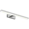 Image de Lindby LED Applique Murale Jukka (Moderne) en Argent Aluminium e. a. pour Salle de bain (1 lampe,à), Luminaire salle Lampe WC