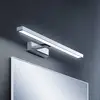 Image de Applique pour miroir LED Lindby Jukka, 60 cm, chrome, métal, IP44